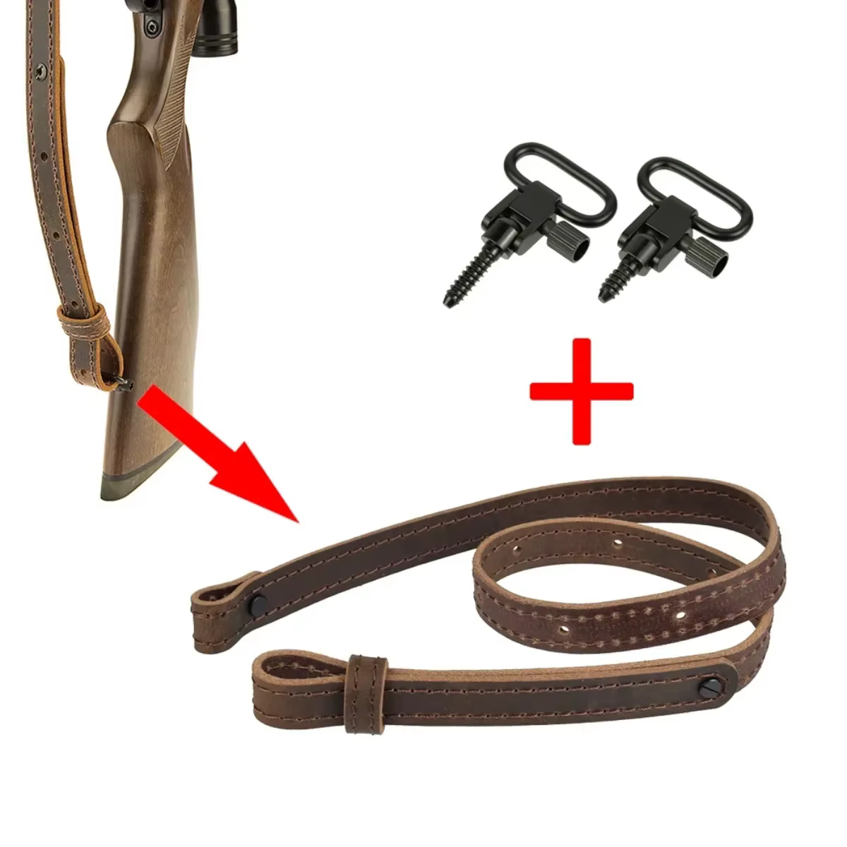 Correa táctica de cuero para escopeta, correa ajustable para hombro para caza, Airsoft, para escopeta Ruger Remington 870, accesorios de caza 7,89€4.8152 vendidosAhorra 0,27€Envío