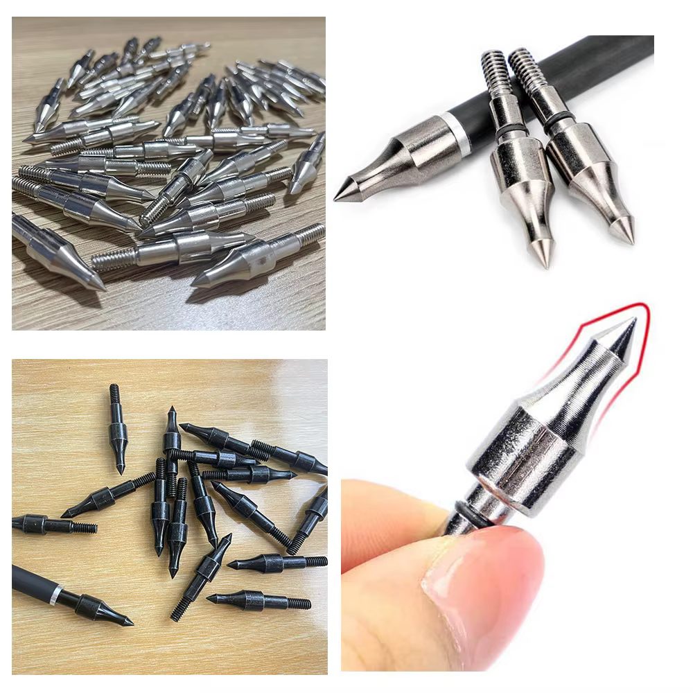 50 Uds tiro con arco caza 100 puntas de flecha de grano puntas de punta con banda de junta tórica para arco recurvo compuesto objetivo de flecha de carbono 12,99€566 vendidosAhorra