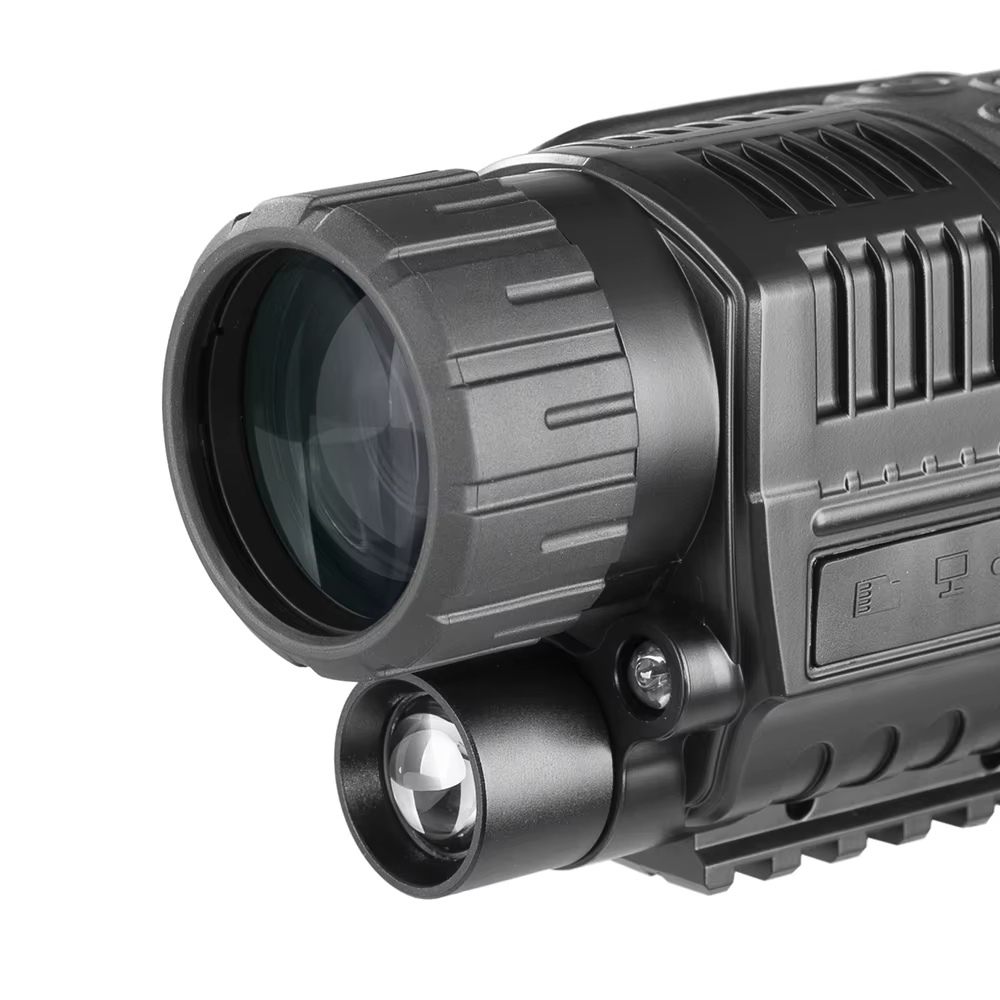 Monocular de visión nocturna Digital 2025 5X40 con tarjeta TF de 8G, alcance de visión nocturna para caza, grabadora de vídeo, óptica de visión nocturna