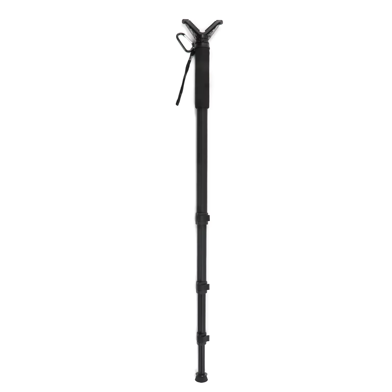 Monopié Táctico de Caza H, Palo de Tiro Profesional de Aluminio, Trípode de Cámara con Soporte en V, Altura Ajustable, Soporte de Tiro para Exteriores