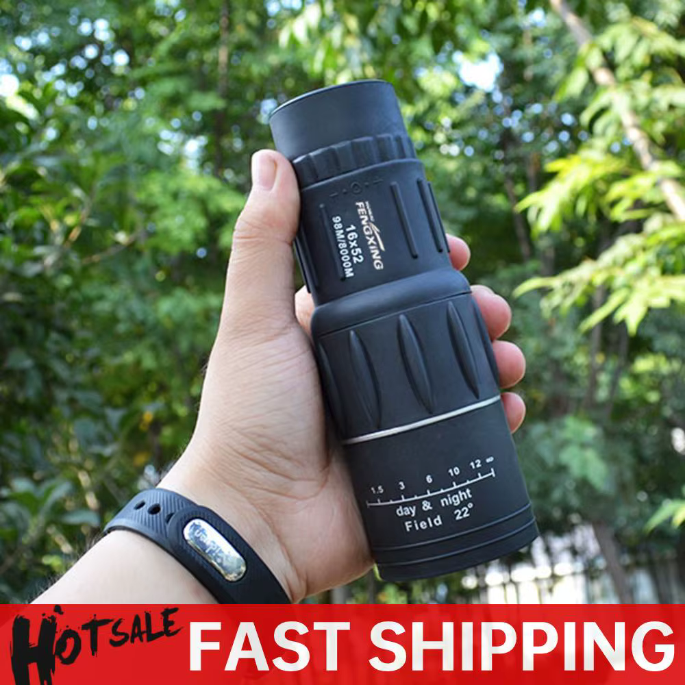 Telescopio Monocular portátil 16x52, binoculares con Zoom de 66M/8000M de largo alcance para exteriores, para deportes al aire libre, viajes de acampada 13,19€25,34€ -47%4.186 vend