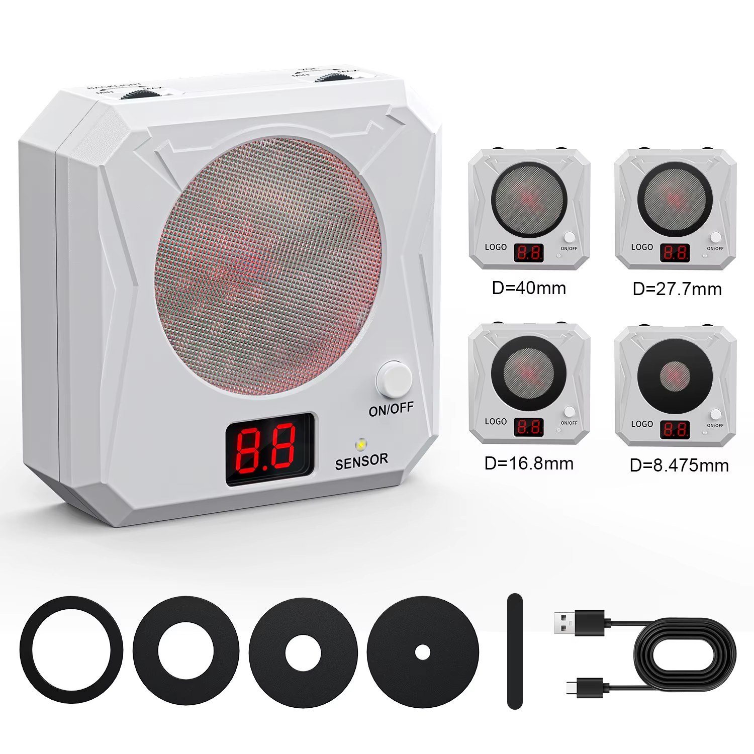 Kit de Entrenamiento Láser 1352: Objetivo Activado por Voz con Sensibilidad Ajustable, Contador de Puntuación y Diseño Recargable para el Dominio de Habilidades 17,59€6 vendidosAho