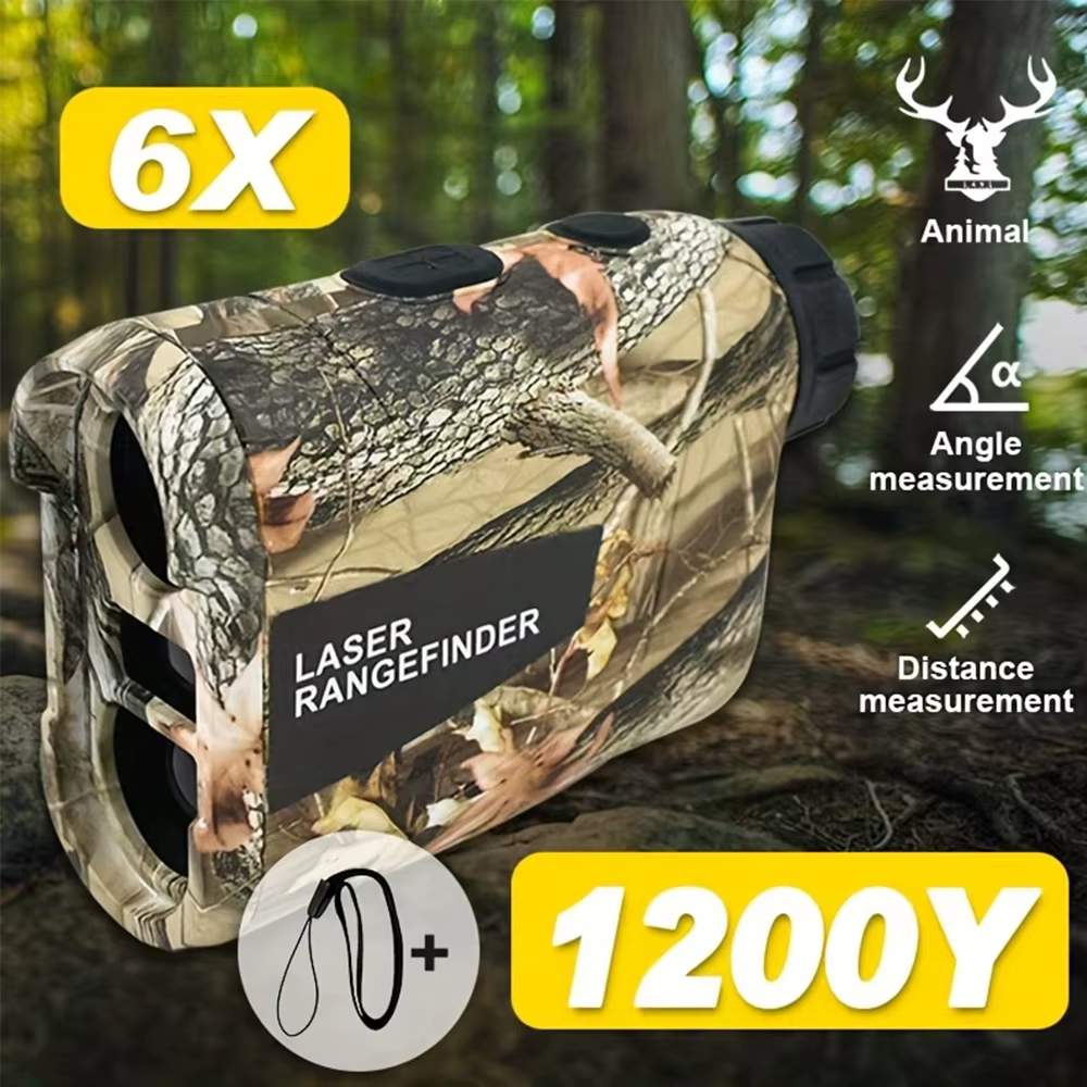 Telémetro Láser para Caza 600/800/1200Y con Inclinación 6X, Telémetro para Golf, Recargable Tipo-C 44,59€530 vendidosEnvío gratis a partir de 10€PrevisualizarArtículos similares