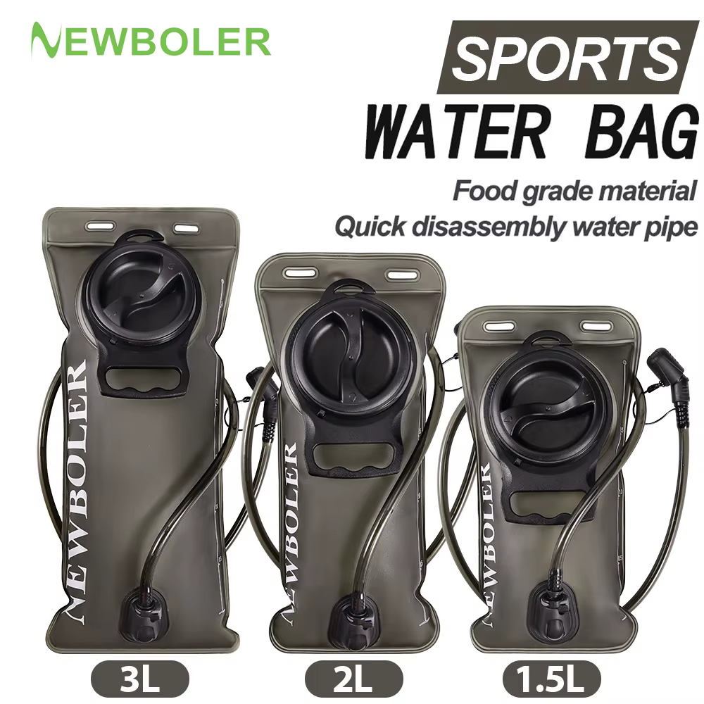 1.5L 2L 3L vejiga de agua depósito de agua paquete de hidratación bolsa de almacenamiento libre plegable Camping correr chaleco de hidratación mochila 7,75€18,3€ -57%4.8800+ vendid
