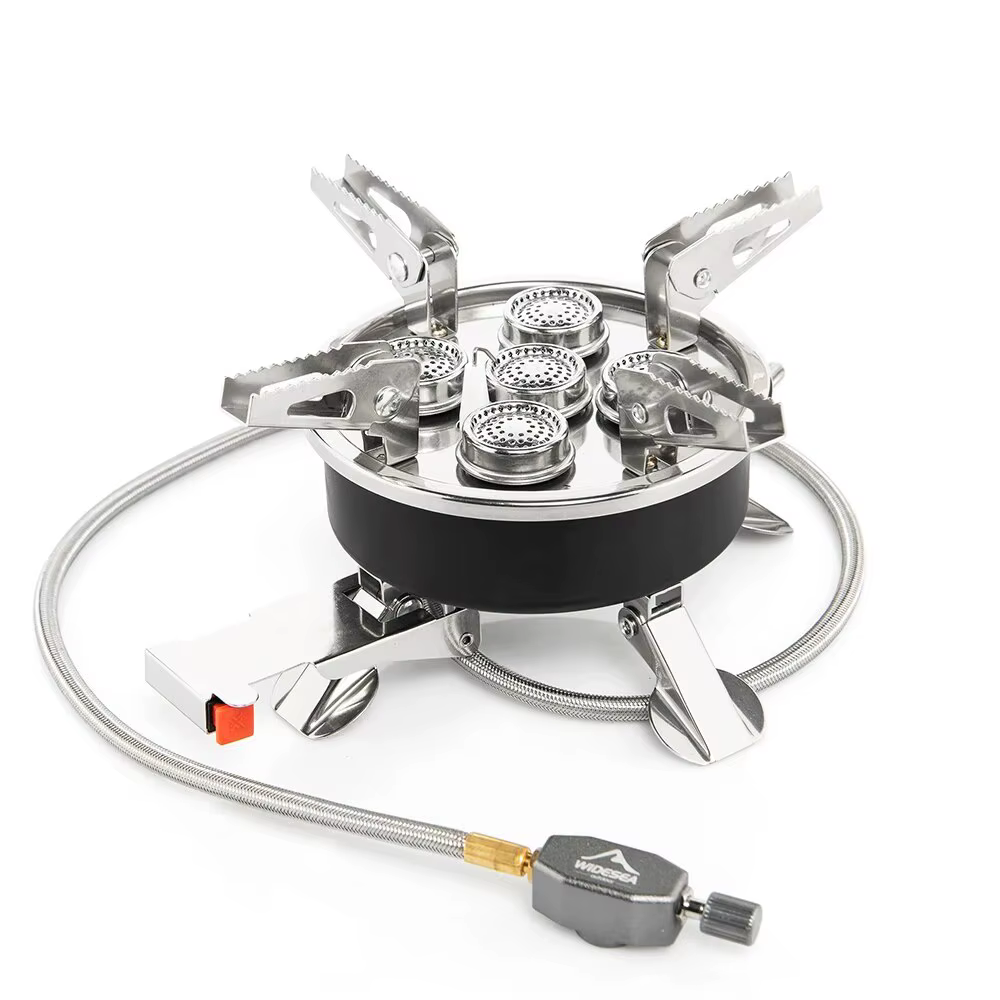 Widesea-Quemador de Gas de 8800W para acampada, horno portátil para Picnic, barbacoa, suministros de Turismo, recreación al aire libre 28,31€4.83.000+ vendidos26,89€ por Ud., ≥ 2 U