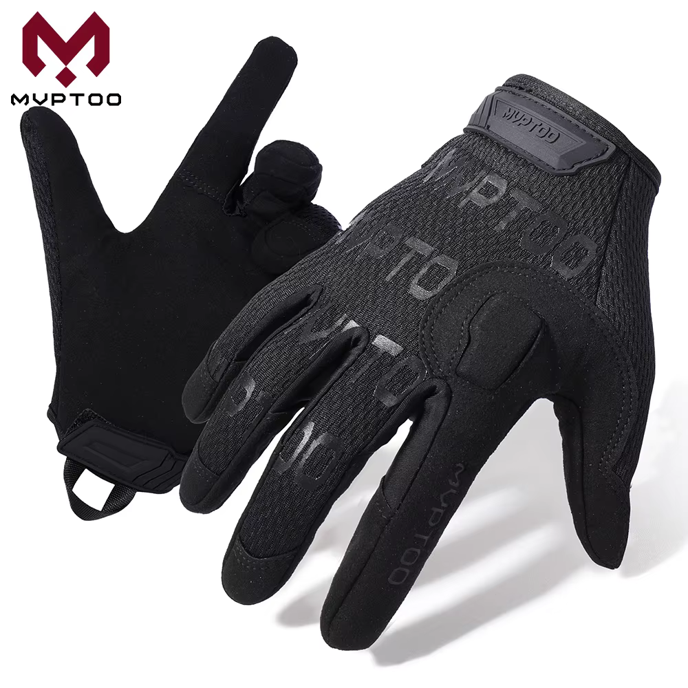 Guantes tácticos de dedo completo pantalla táctil combate tiro caza deporte al aire libre Airsoft Paintabll conducción trabajo mitones hombres mujeres