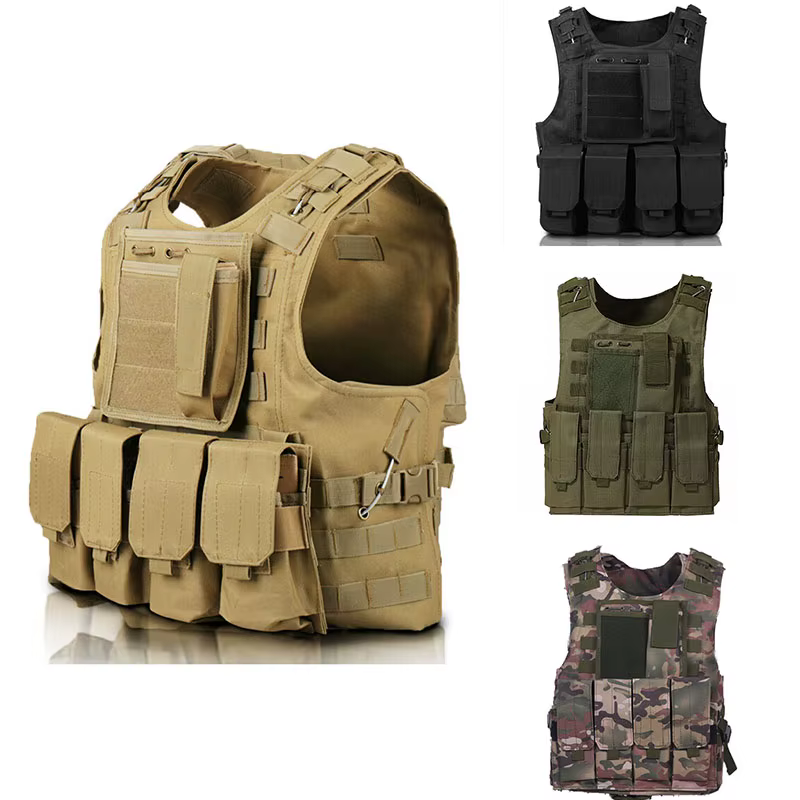 Chaleco táctico CS juego Airsoft asalto Molle chaleco equipo ropa al aire libre caza camuflaje chaleco combate seguridad chaleco 23,73€4.5800+ vendidosAhorra 57,35€Precio más bajo