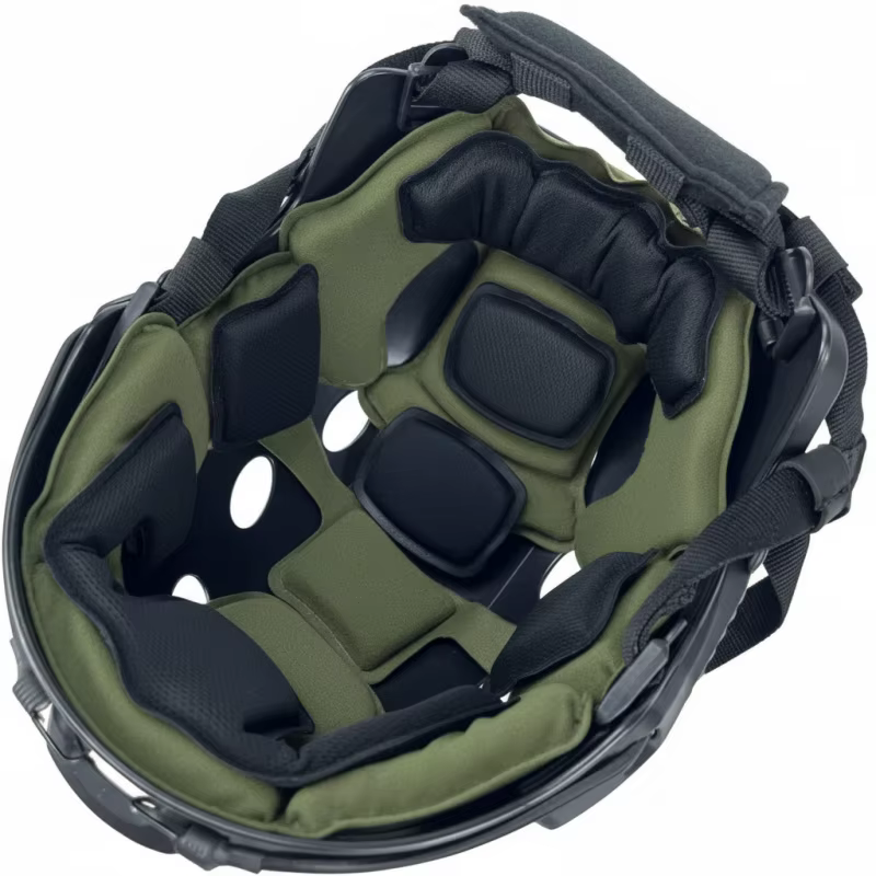 Juego de almohadillas de espuma viscoelástica para casco táctico universal – Insertos de cojín protector para cascos FAST/MICH/ACH/USMC/PASGT