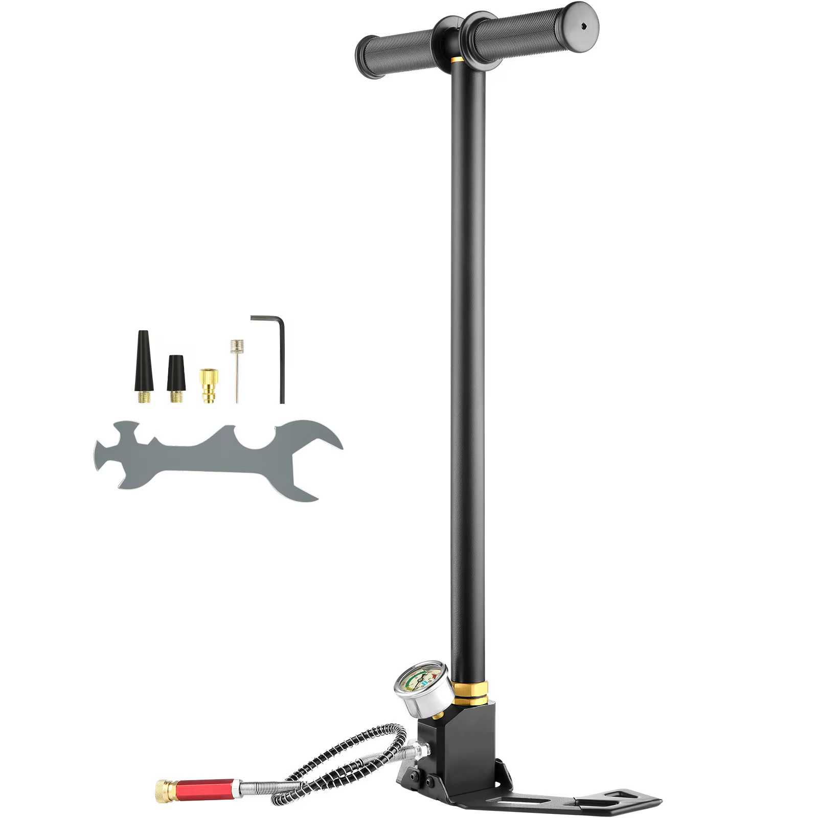 Bomba PCP de 3 Etapas SucceBuy + Manómetro 4500PSI para Neumáticos, Kayak, Balones, Pistola de Aire, Bomba Manual de Alta Presión 31,87€4.92.000+ vendidosAhorra 52,67€Entrega más r