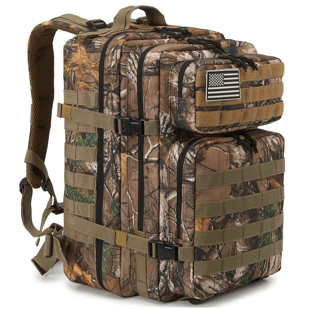 Mochilas tácticas al aire libre de gran capacidad para caza de 45L para hombres/mujeres 3 días gimnasio senderismo Ba para senderismo Camping mochila