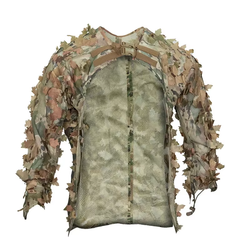 Capa táctica de camuflaje de hoja, ropa de caza de malla, Camuflaje para adultos, traje de tiro Airsoft CS, equipo de caza al aire libre 34,79€4.6441 vendidosAhorra 22,24€Top venta