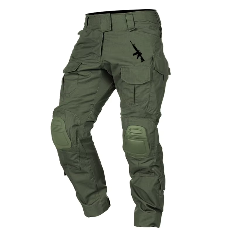 Camuflaje Multicam de Paintball de caza para hombre con rodilleras, pantalones tácticos, uniforme de combate, pantalones militares, ropa de trabajo 29,99€59,98€ -50%4.6176 vendidos