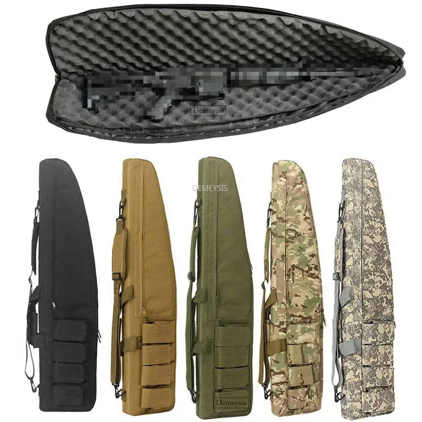 Bolsa para pistola de 70, 95 y 115cm, bolsa táctica para Rifle, mochila, carabina de francotirador, tiro Airsoft, bolsos de hombro para herramientas de caza 20,39€4.5600+ vendidosA