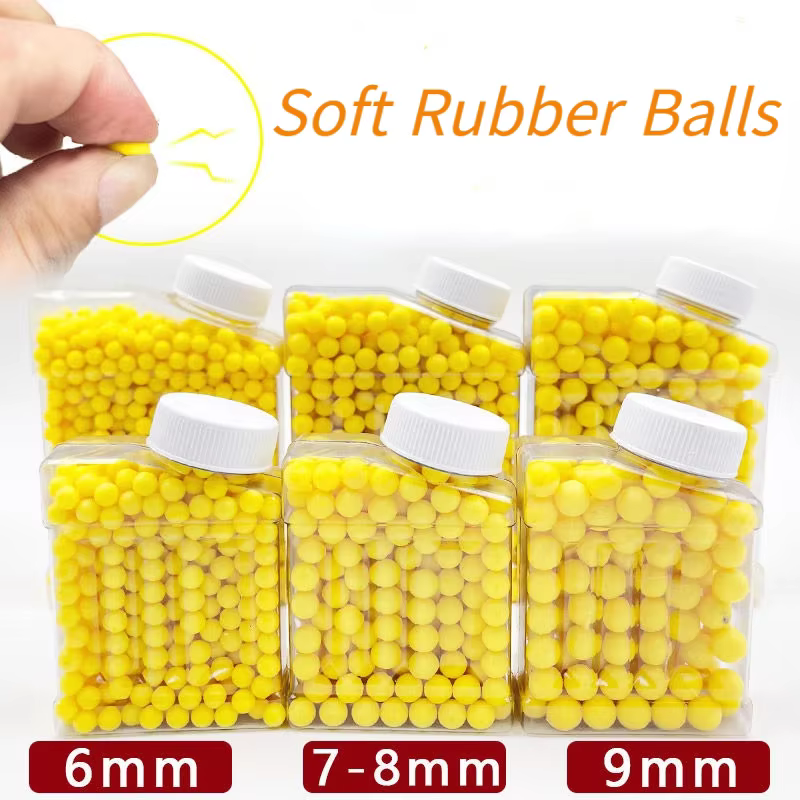 Pegamento flexible de 6 mm /7 mm, bolas de goma suaves de 7-8 mm, bala de goma 8,39€9,87€ -14%4.467 vendidosPrevisualizarArtículos similares