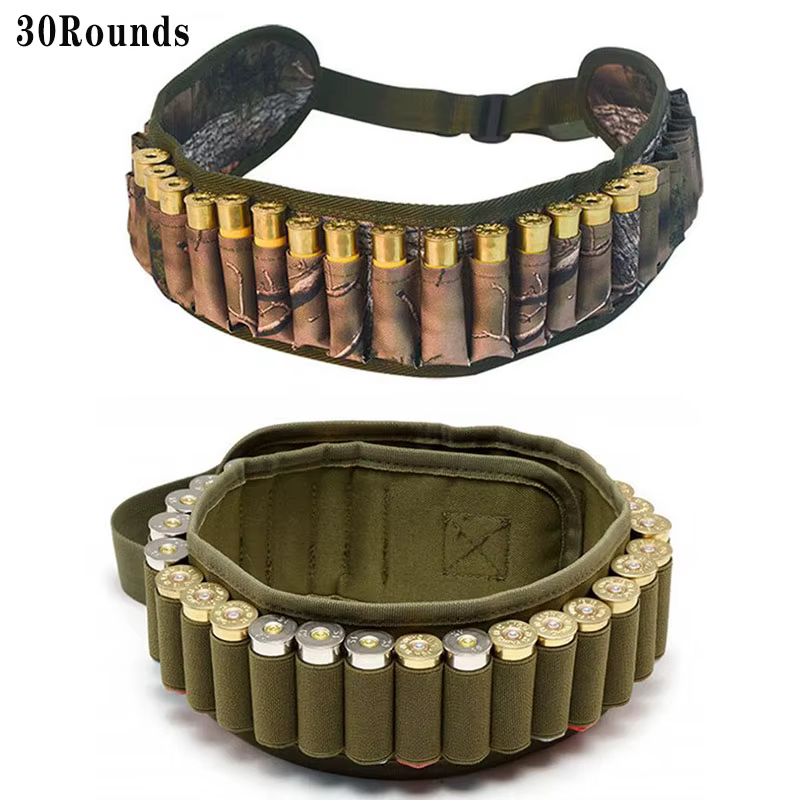 Cinturón táctico Bandolier de 50 y 30 rondas, bolsa de cartucho de calibre 12, carcasa de escopeta de caza, bolsa de munición, soporte de cinturón, accesorios 5,29€4.799 vendidosAh