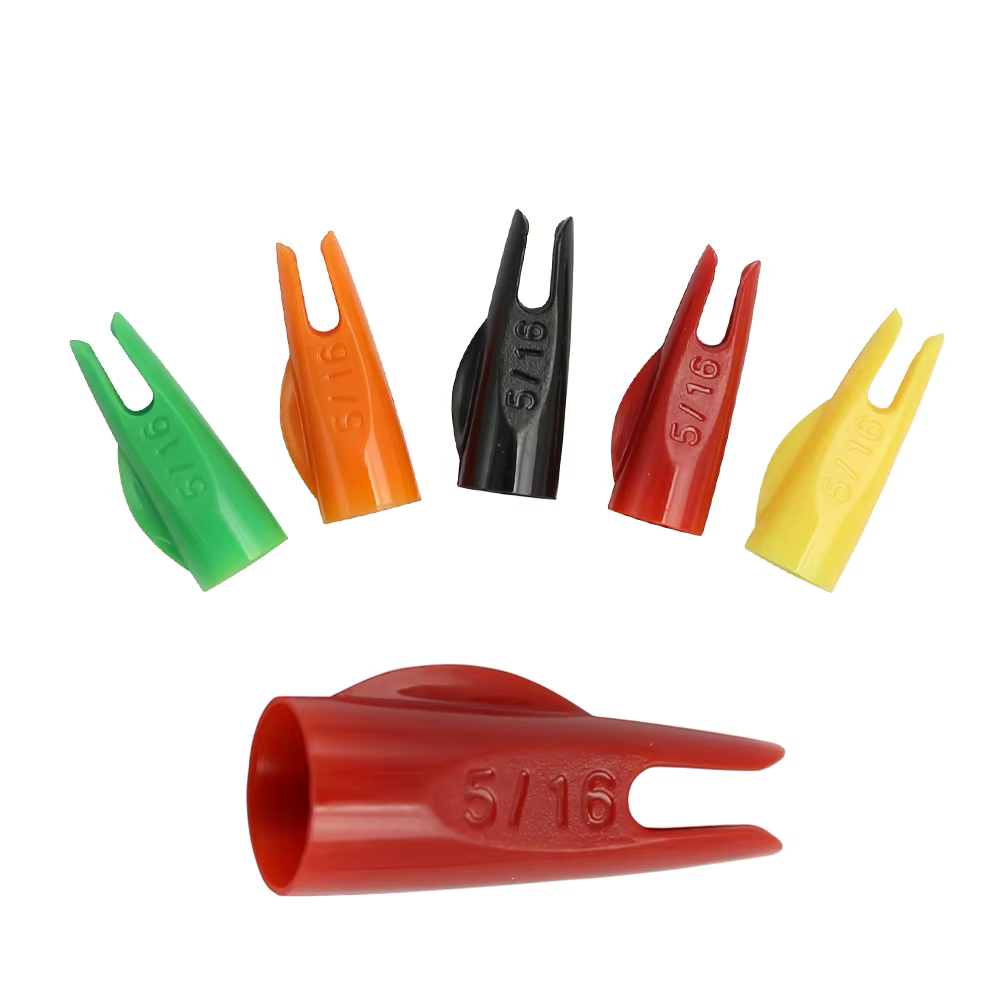 24 Uds 5/16 flechas Nocks colas de flecha OD8mm ID7.5mm adecuado para OD 7,5mm eje de bambú de madera flecha tiro con arco 4,49€4.650 vendidosAhorra 0,43€Envío gratis a partir de 1