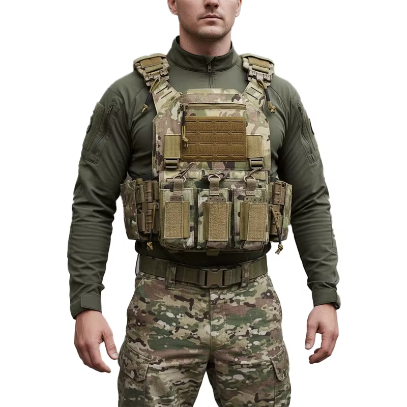 Chaleco táctico de nailon 1000d, equipo táctico verde Ranger, portador de placa de 25x30cm, Chaleco táctico Molle para caza al aire libre 47,09€4.8325 vendidos42,85€ por Ud., ≥ 5 U