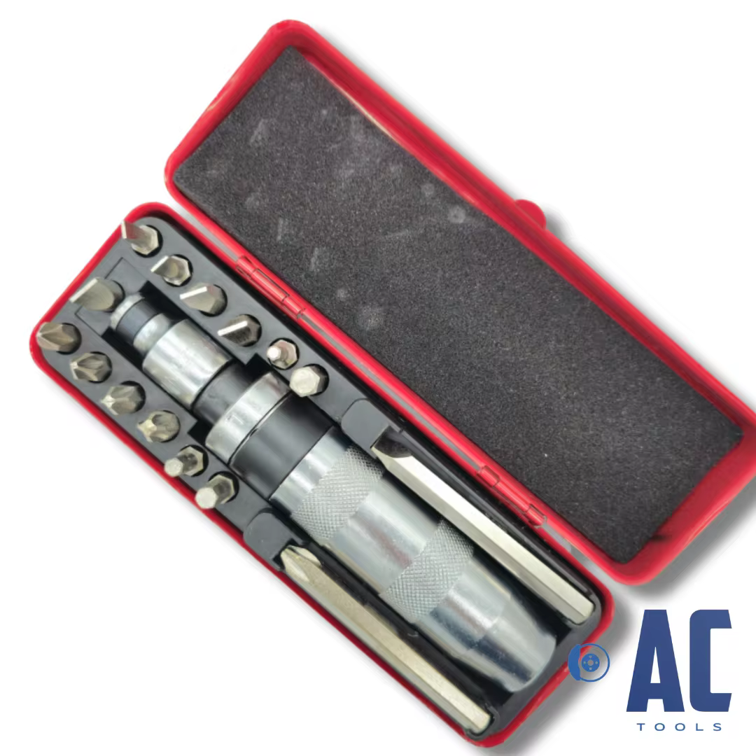 AC Tools Destorgolpe o destornillador de impacto con 13 puntas + estuche metálico 18,95€4.7240 vendidosAhorra 6€Envío gratis a partir de 10,9€PrevisualizarArtículos similares