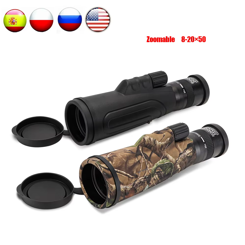 Telescopio Monocular con cámara WG11, Monocular de largo alcance de alta potencia, x 50 8-20, impermeable, para caza, Camping y viajes 39,19€510 vendidosAhorra 40,79€Entrega más rá