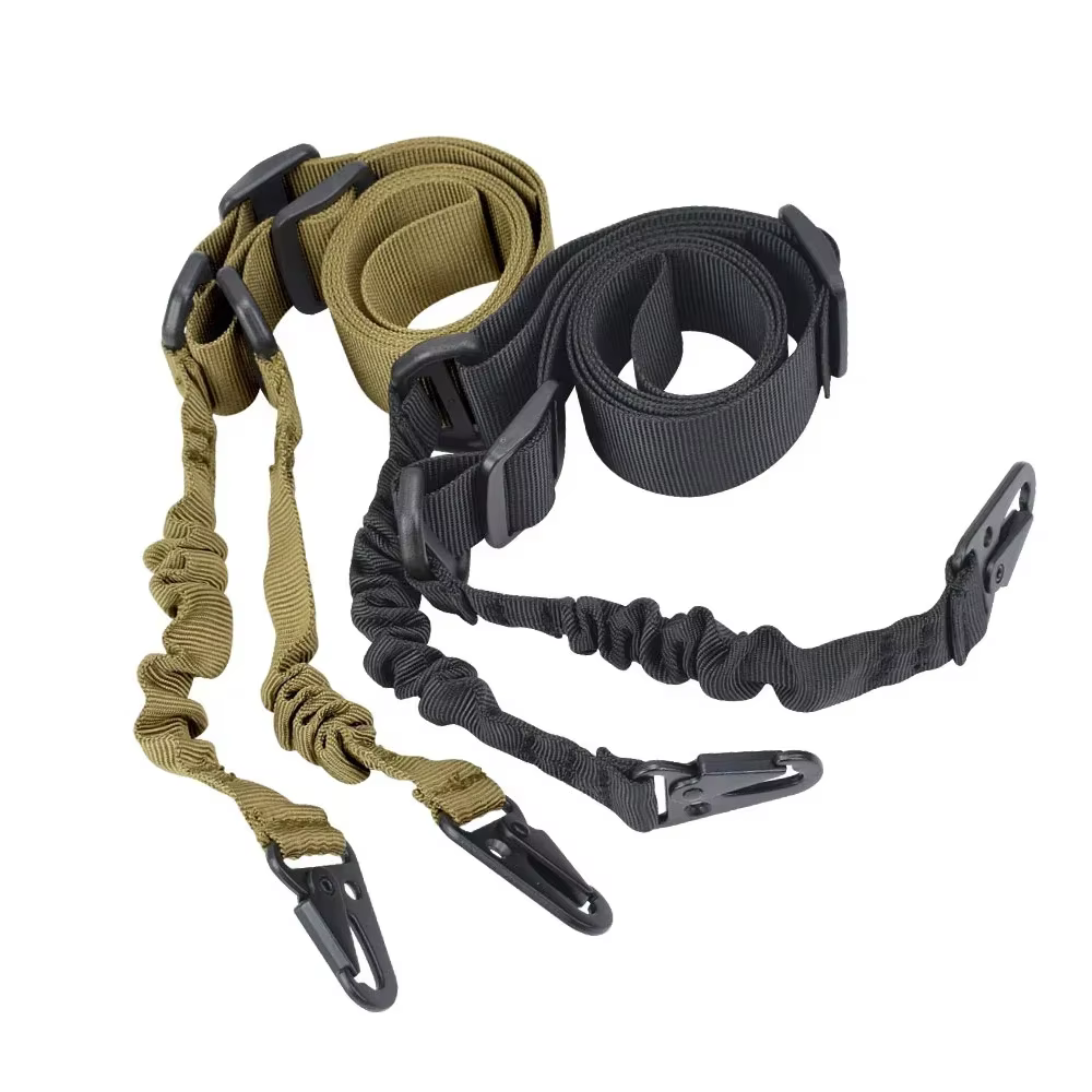 Eslinga para pistola de juguete de 2 puntos, correa para el hombro, accesorios de caza, cinturón de flejado ajustable para Rifle al aire libre, cuerda para pistola de dos puntos 5€
