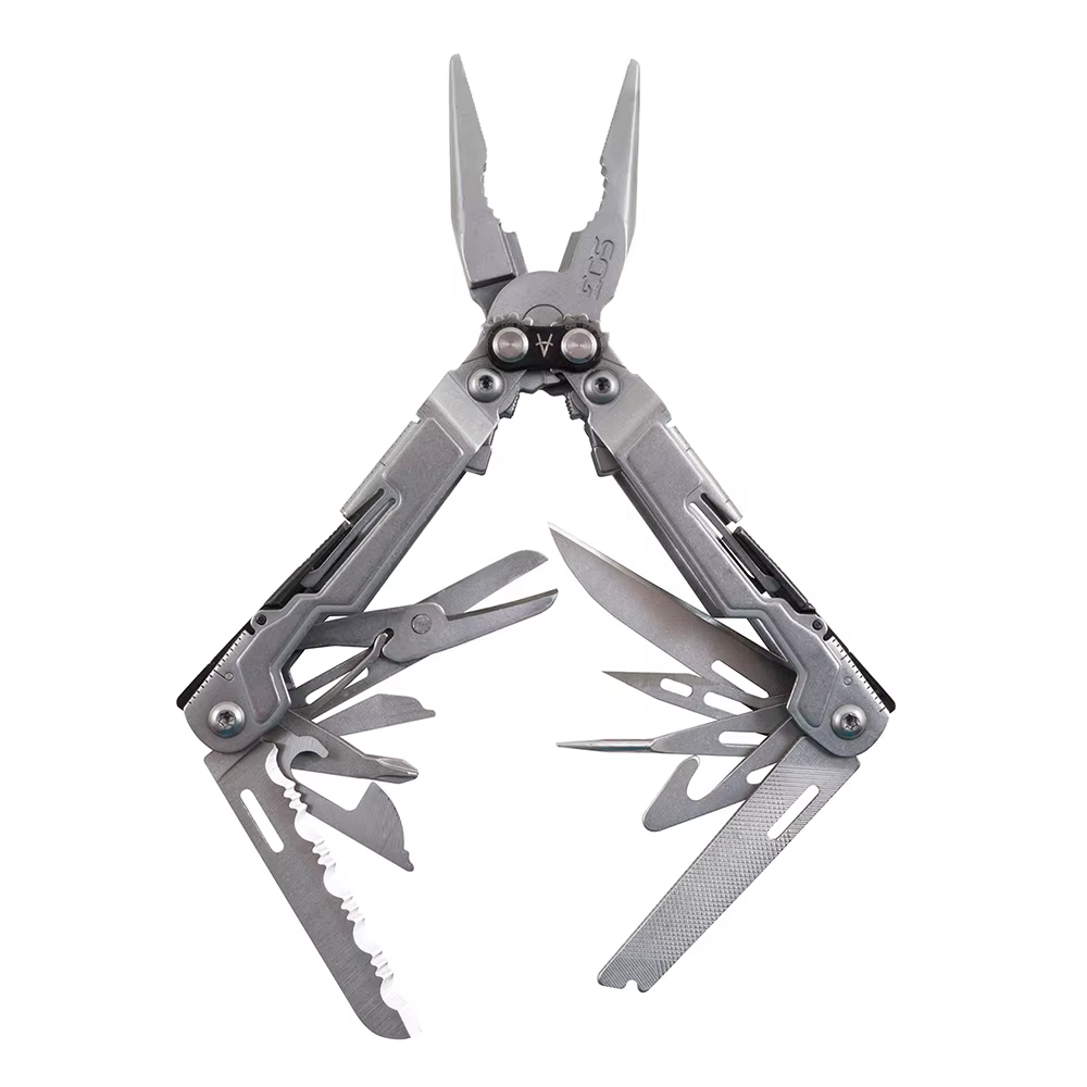 Herramienta Multiusos SOG PowerPint con 18 Herramientas, Alicates, Navaja Plegable, Herramientas Manuales Multifuncionales Plegables, Suministros Portátiles para Camping EDC 46,19€