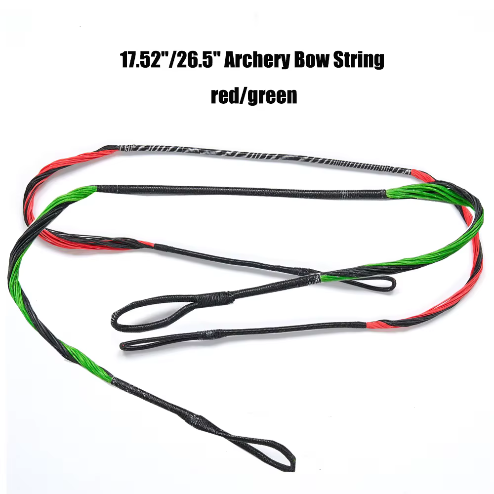 Cuerda de arco de Dacron para tiro con arco, 1 piezas, longitud de 17,52 ''/26,5'', doble Color, cuerda de arco Replable, 20 hebras, accesorios de tiro de caza 3,09€4.6149 vendidos