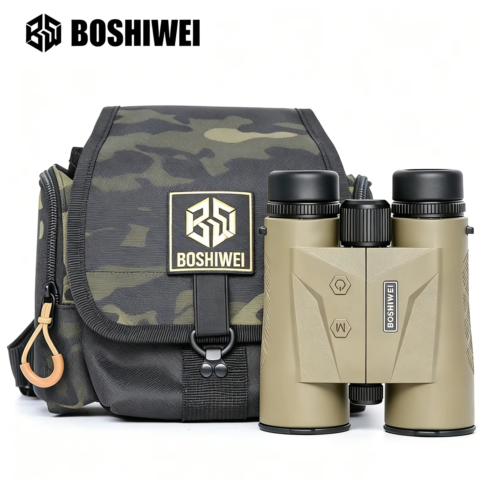 Binoculares con Telémetro Láser BOSHIWEI 10x42, Lentes Multicapa, Telescopio HD para Campismo al Aire Libre y Medición de Larga Distancia 160,39€4.864 vendidosAhorra 163,83€Oferta